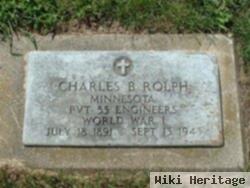 Charles B Rolph