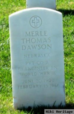 Merle Thomas Dawson