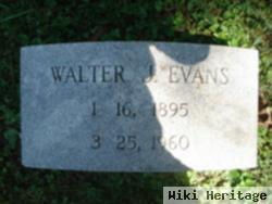 Walter J Evans