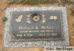 Donald R Mcgee