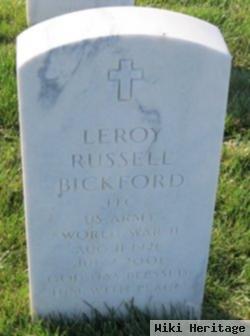 Leroy Russell Bickford