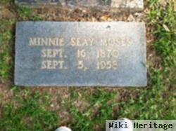 Minnie Seay Moses