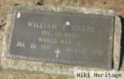 Pfc William F Grubb