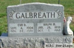 Eva D Dewalt Galbreath