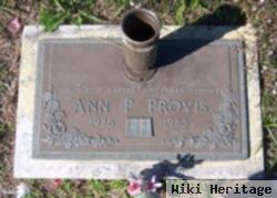 Ann Pittman Provis