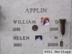 William D Applin