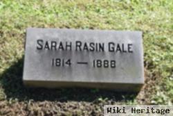 Sarah Rasin Gale