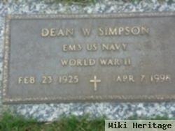 Dean Willard Simpson