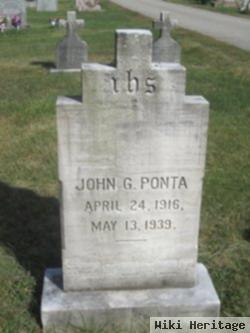John G Ponta