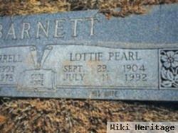 Lottie Pearl Cason Barnett