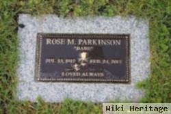 Rose Marie "babe" Arndorfer Parkinson