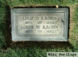 Lulu D. Krohn