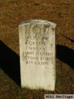 Alice M. Green