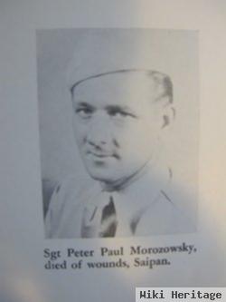 Sgt Peter P. Morozowsky