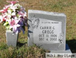 Carrie G. Gregg