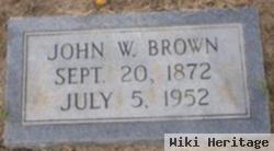 John W Brown