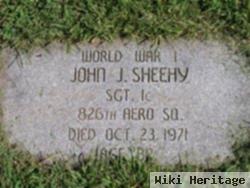 John J Sheehy