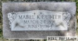 Mabel K Cutter