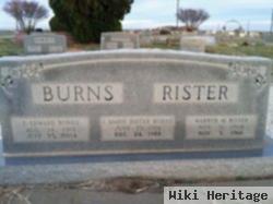 Inez Marie Parks Rister Burns