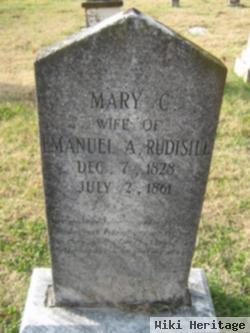 Mary Caroline Aderholdt Rudisill