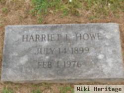 Harriet L Howe