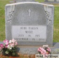 Ruby Hardin Maye