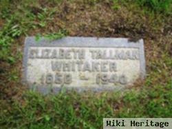 Elizabeth Tallman Whitaker