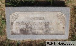 Thomas Garfield Duncan, Sr