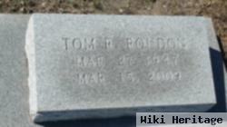 Tommy Richard "tom" Roudon