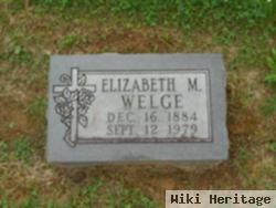 Elizabeth M. Welge