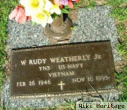 W Rudy Weatherly, Jr