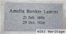 Amelia Bunker Leavitt