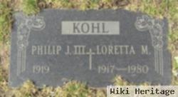 Loretta M Kohl