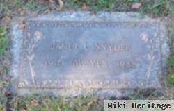 Janet L Moyer Snyder