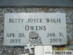 Betty Joyce Wolfe Owens