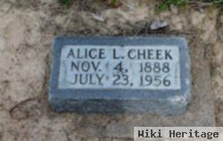 Alice L Cheek