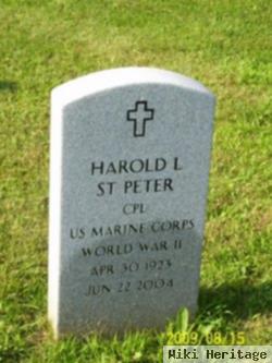 Harold L. St Peter