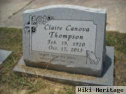 Claire Canova Thompson