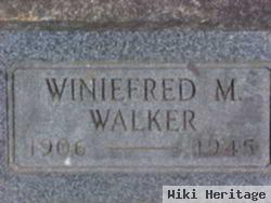 Winiefred M Walker