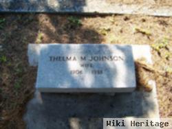 Thelma M Johnson