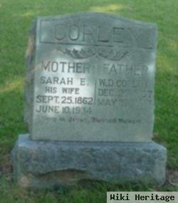 Sarah Elizabeth "sally" Boone Corley