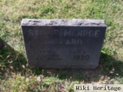 Sarah Elizabeth "sallie" Monroe Willard