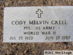 Cody Melvin Creel