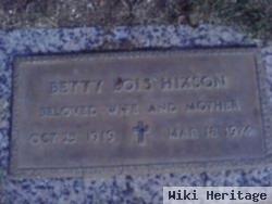 Betty Lois Hixson