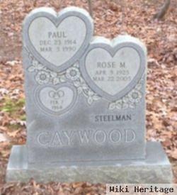 Rose M Steelman Caywood