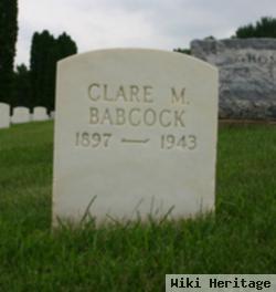 Clare M Babcock