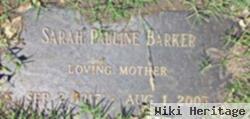 Sarah Pauline Smith Barker