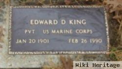 Edward D King