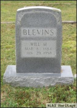 William M Blevins