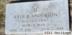 Lyle B Anderson